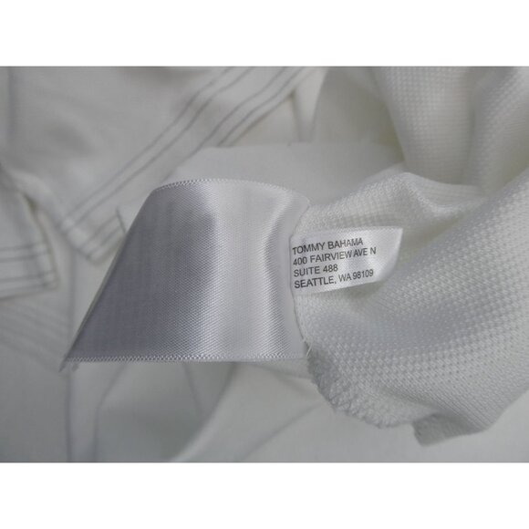 Tommy Bahama Island Zone Supima White Size XXL - Picture 7 of 8